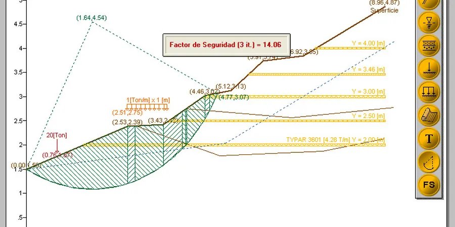 Imagen ilustrativa de Falla taludes en Tarragona